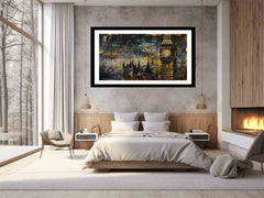 London Clock Painting