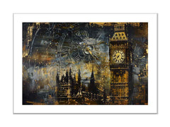 London Clock Painting