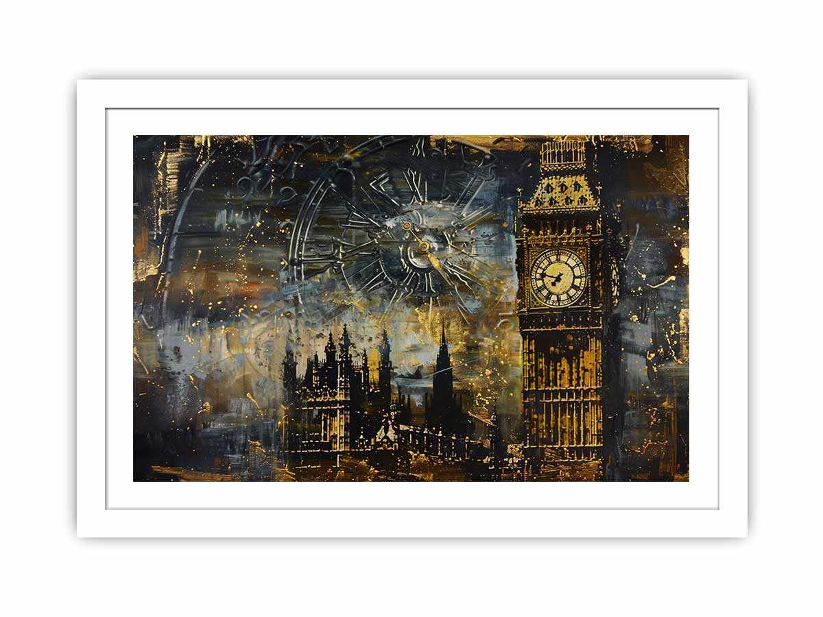 London Clock Painting