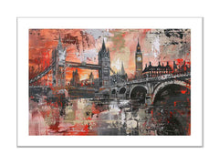 London Bridge  Framed Print  print