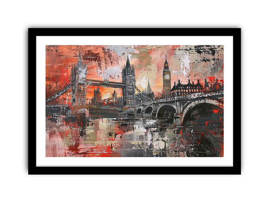 London Bridge Framed Print print