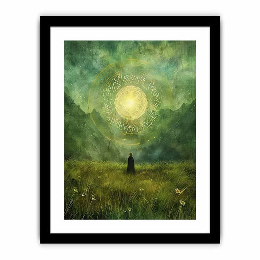 Meditation Framed Print Print