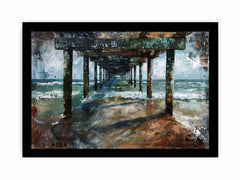 Pier Framed Print