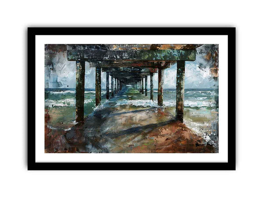 Pier Framed Print