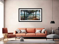 Pier Framed Print