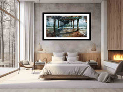 Pier Framed Print