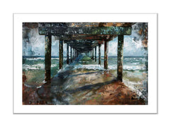 Pier Framed Print