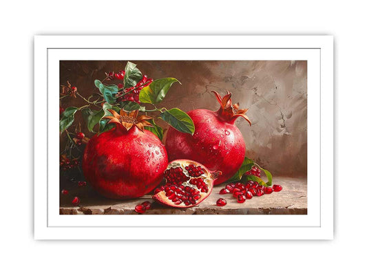 Pomegranate Framed Print