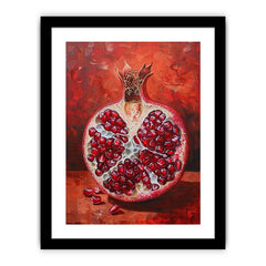 Pomegranate framed  Print