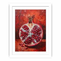 Pomegranate framed  Print