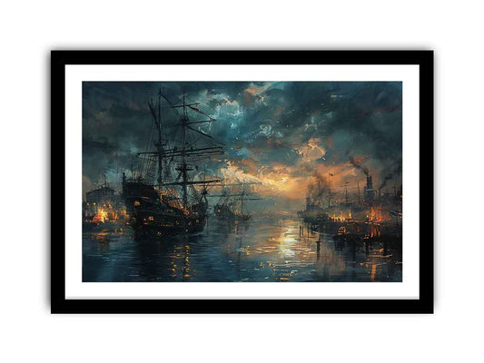 Port Art Print