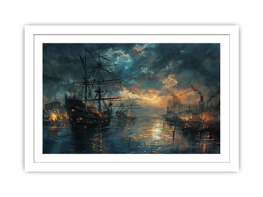 Port Art Print