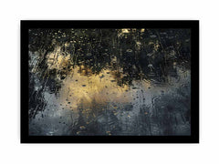 Rain Painting Framed Print