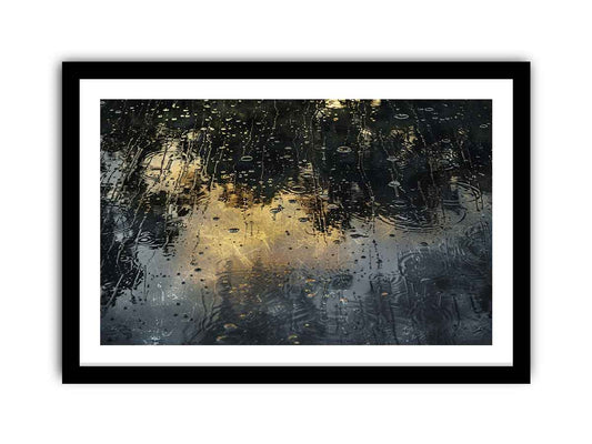 Rain Painting Framed Print