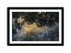 Rain Painting Framed Print