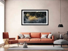 Rain Painting Framed Print