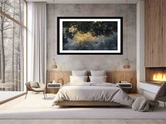 Rain Painting Framed Print