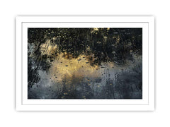 Rain Painting Framed Print