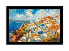 Santorini Print