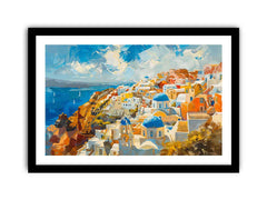 Santorini Print