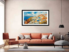 Santorini Print