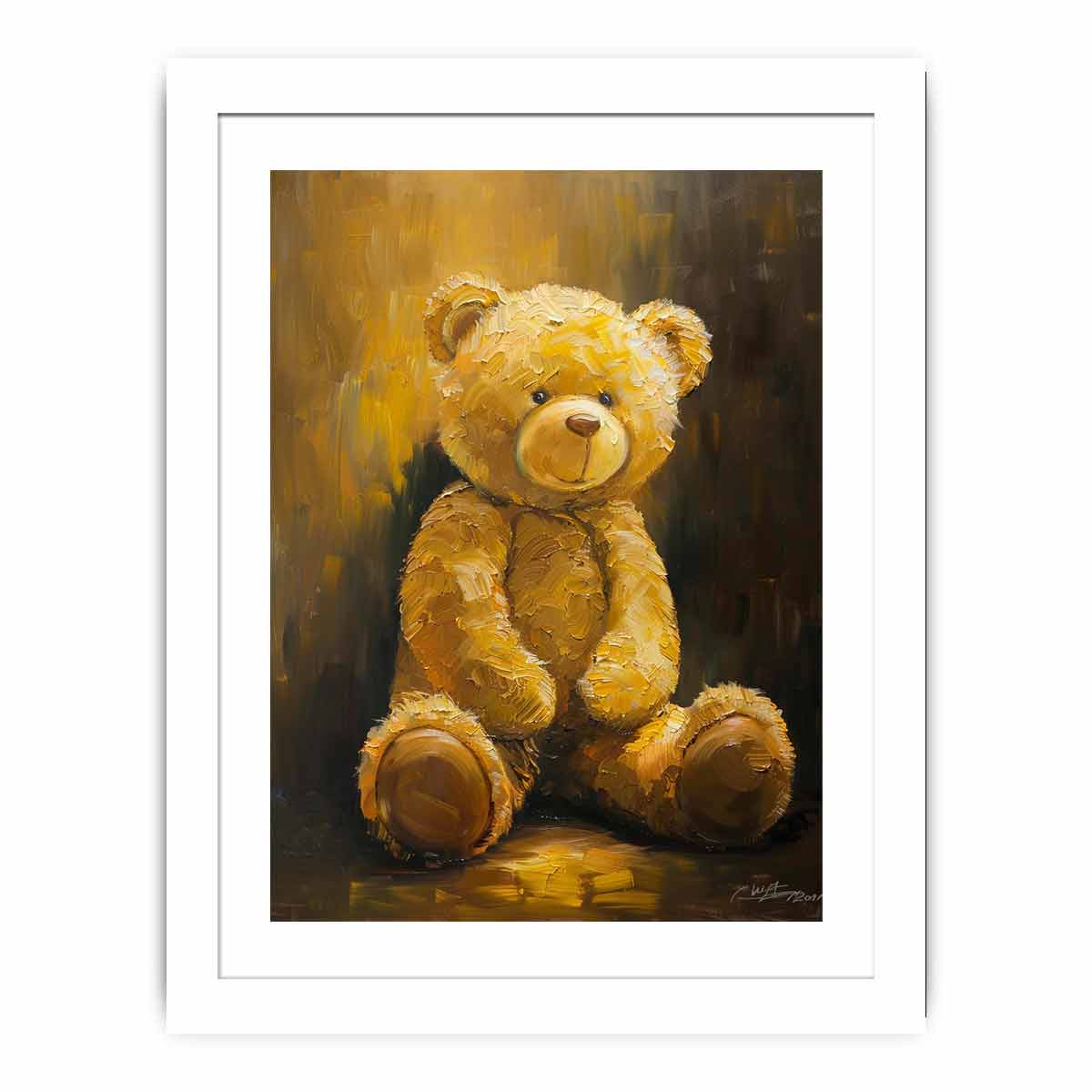 Teddy Bear Painting