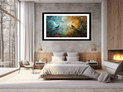 Love Bird Framed Print