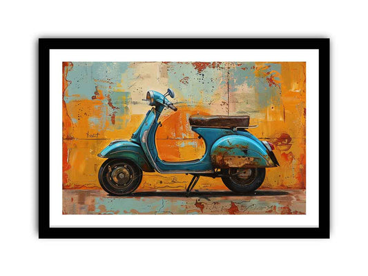 Vespa Scooter Art