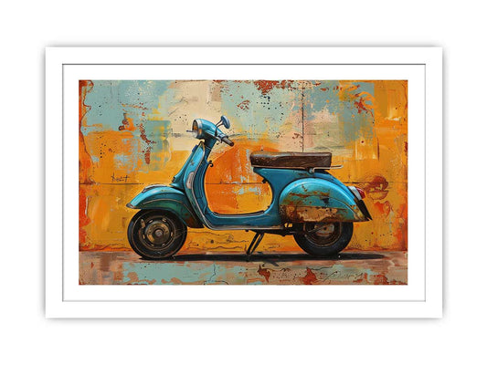 Vespa Scooter Art