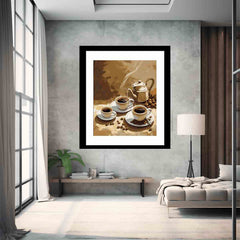 Coffee Framed Print Framed Print