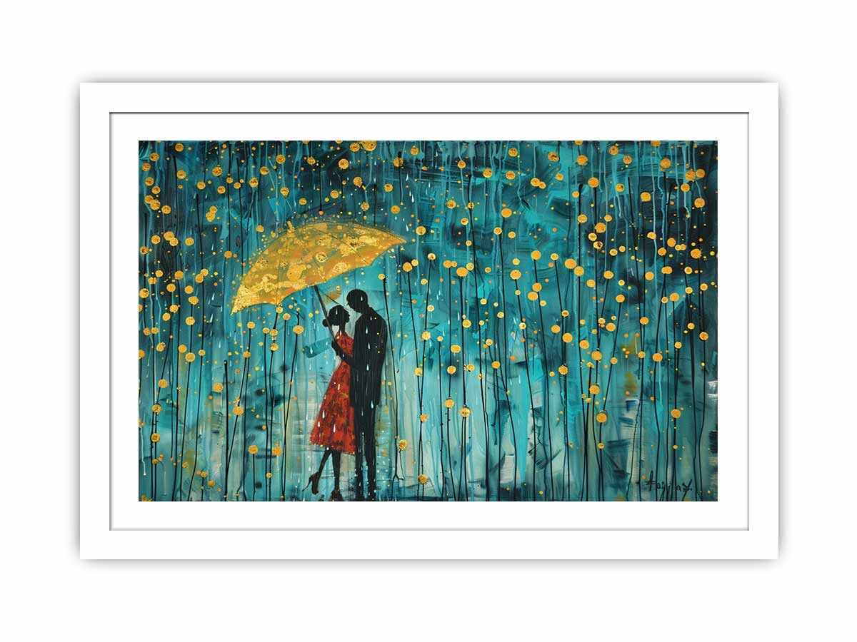 Love in Rain Art