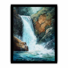 Waterfall Art Painting