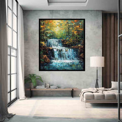 Waterfall  Art Painting