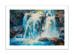 Waterfall Art Painting