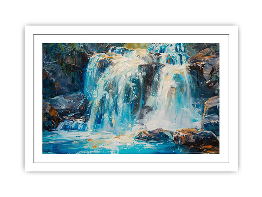 Waterfall Art Painting
