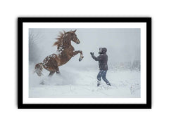 Playing With Horse