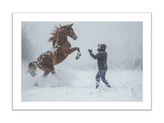 Playing With Horse