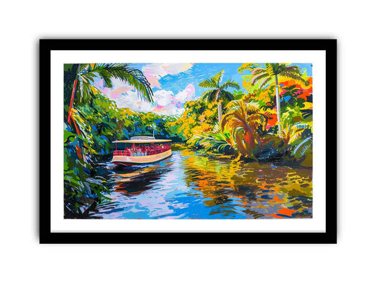 Brisbane River Framed Print