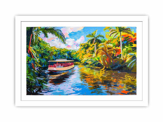 Brisbane River Framed Print