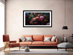 Flower Art Framed Print