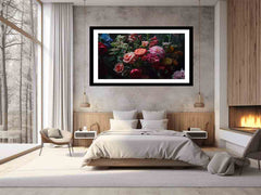 Flower Art Framed Print