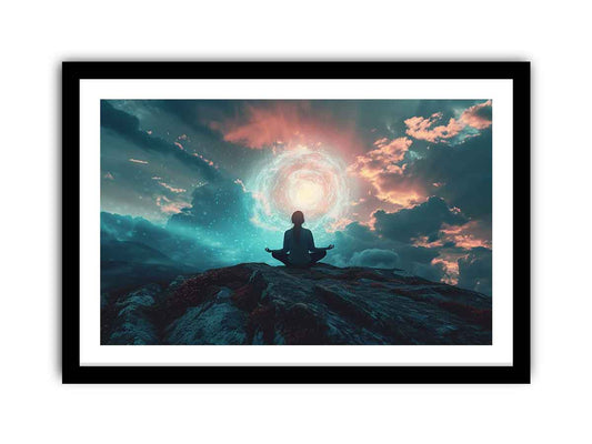 Meditation Framed Print