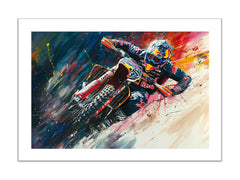 Redbull Inspired Art Framed Print