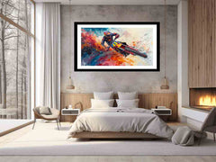 Bike Race Art print