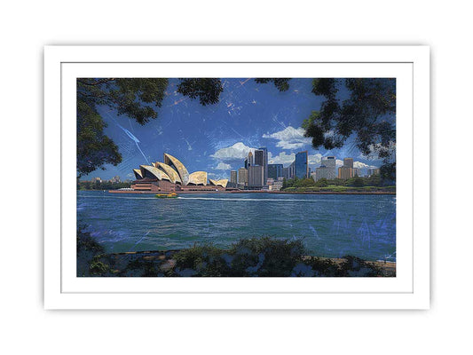 Opera House Framed Print