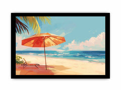 Beach Framed Print