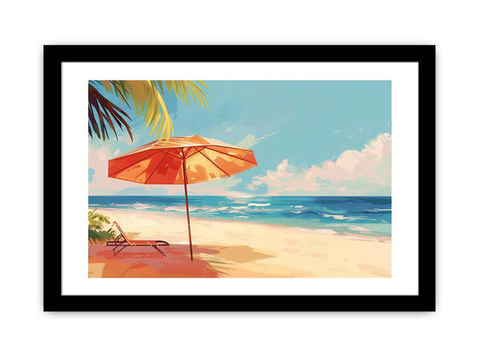 Beach Framed Print