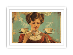 vintage coffee Framed Print 3