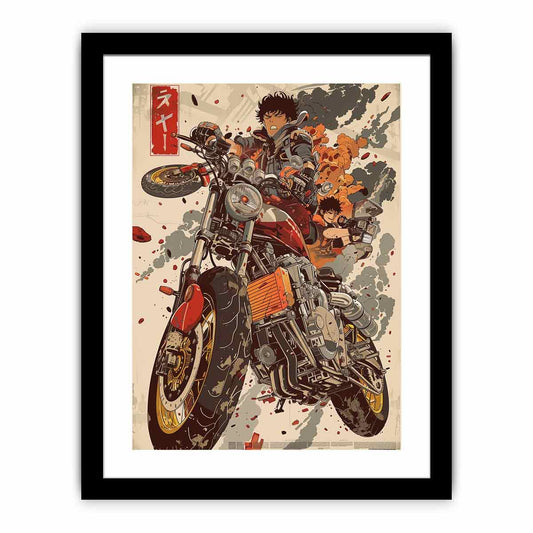 Anime boy Framed Print 2