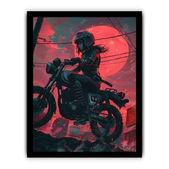 Anime Girl Framed Print 3